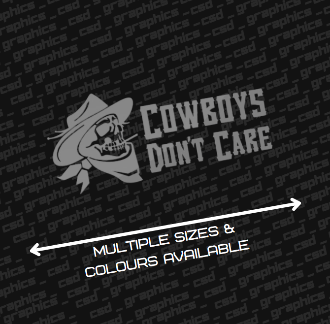 cowboys dont care