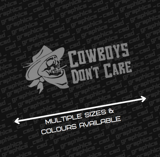 cowboys dont care