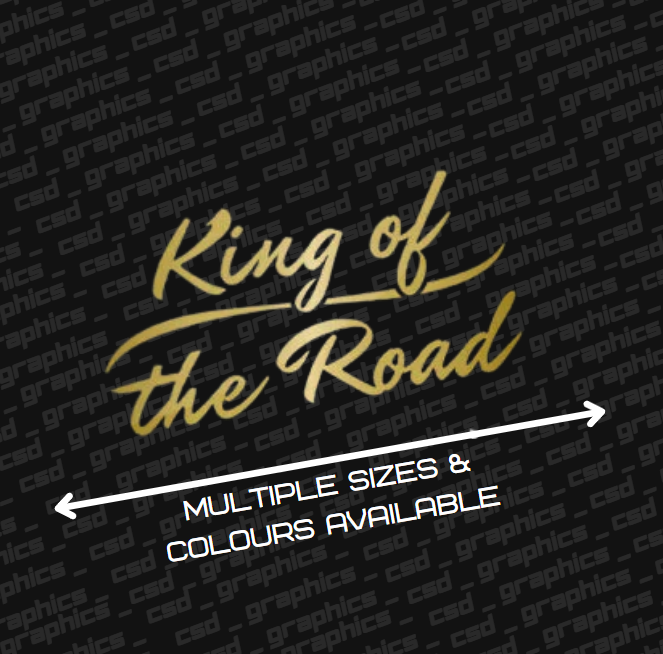 king of the road